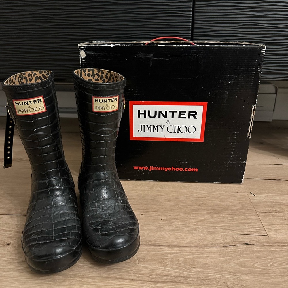 Jimmy Choo Hunter RainBoots